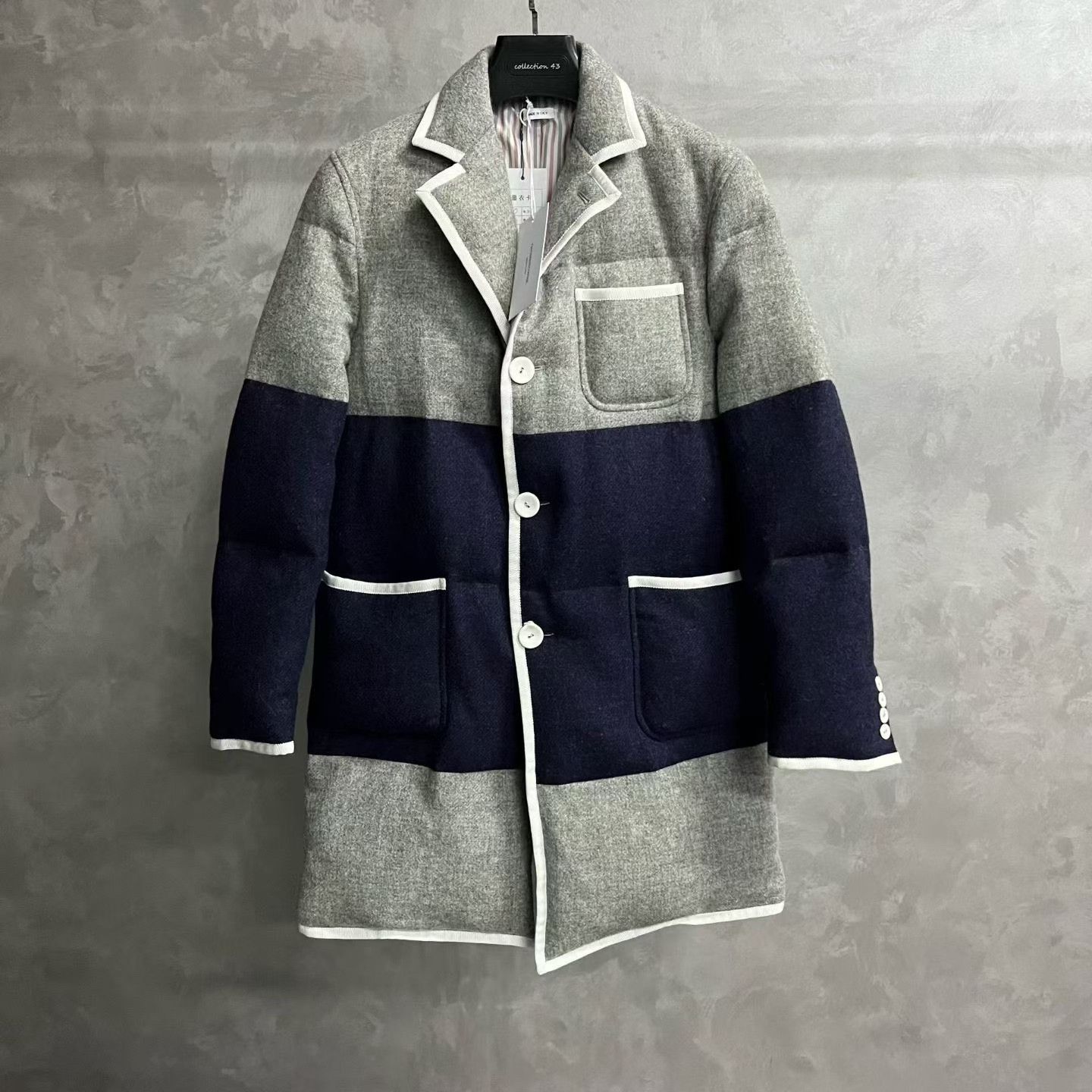 Thom Browne Thom Browne Striped Brown Light Jacket xxs Men Size US XXS / EU 40 - 1 Thumbnail