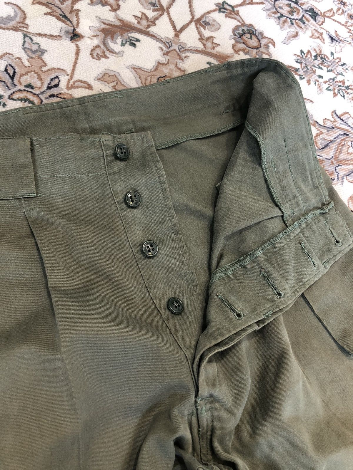 Japanese Brand VINTAGE JAPANESE ARMY TROUSER Size US 34 / EU 50 - 5 Thumbnail
