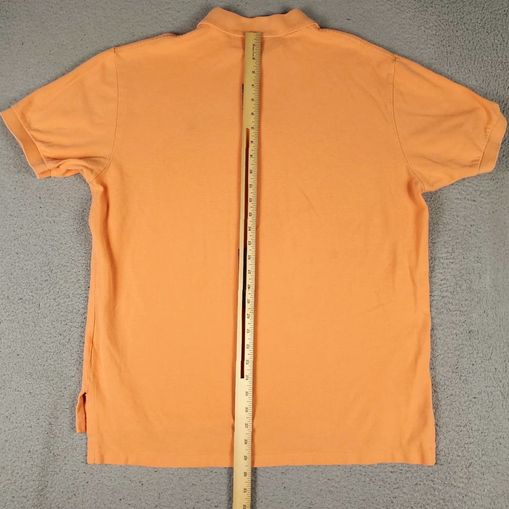 Ralph Lauren Ralph Lauren Polo Shirt Mens XL Orange Pony Casual Short Sleeve * Size US XL / EU 56 / 4 - 4 Thumbnail