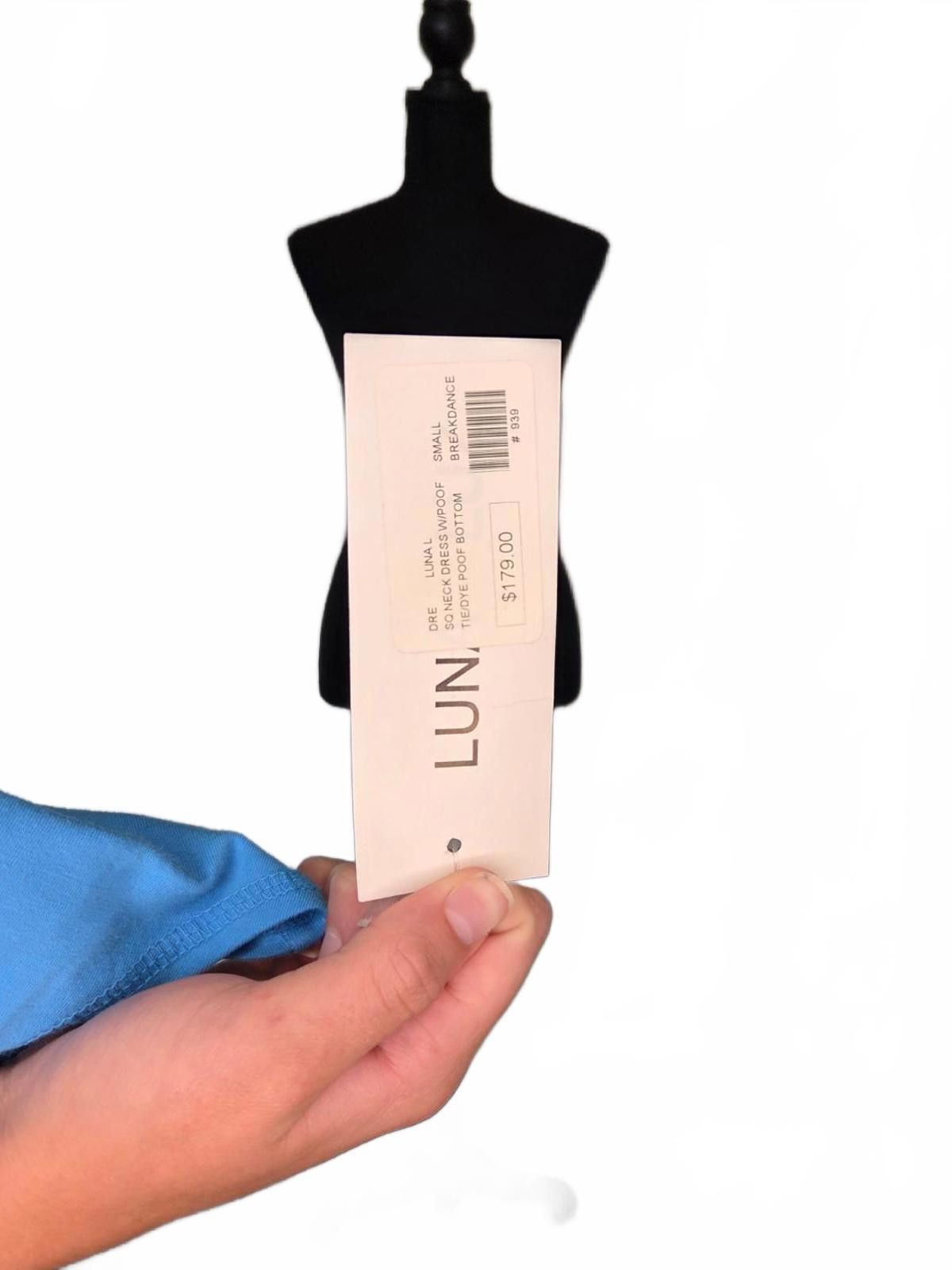 Designer Luna Luz Blue Breakdance Dress - NWT (New) (Size 4-6) Size S / US 4 / IT 40 - 4 Thumbnail
