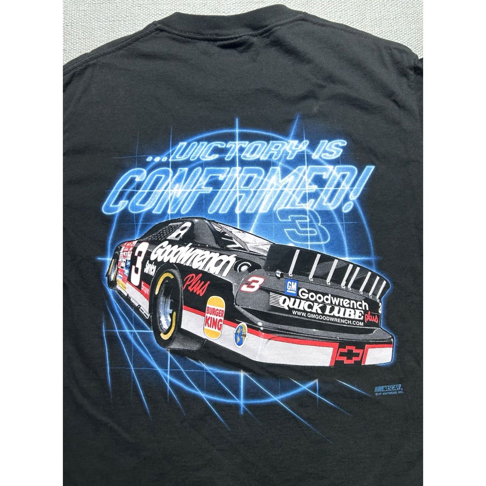 Vintage VINTAGE Dale Earnhardt intimidator on target nascar NOS medium graphic t shirt Mens T-Shirt M Black Size US M / EU 48-50 / 2 - 6 Thumbnail
