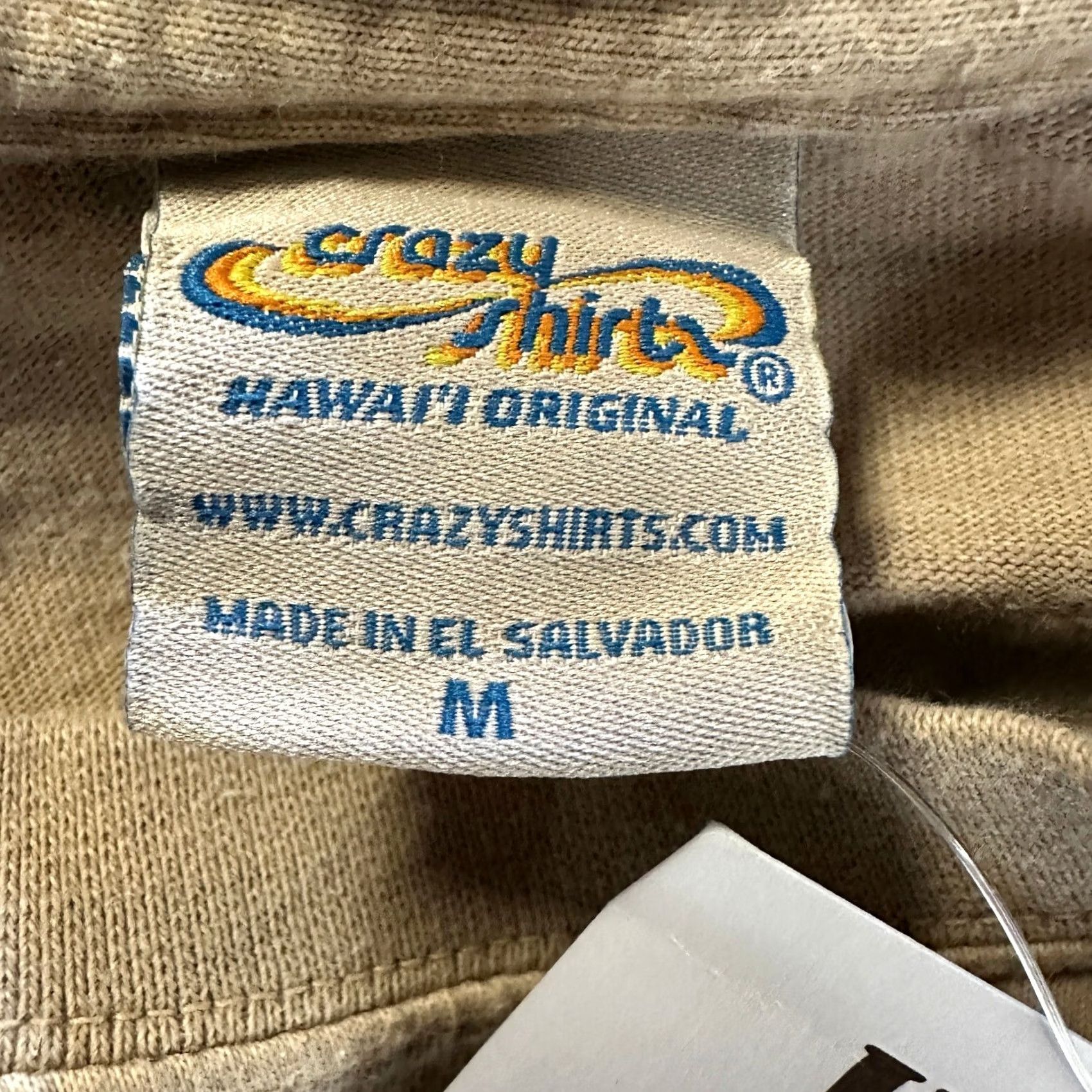 Vintage VINTAGE Honolulu Hawaii Tee Shirt Unisex Medium Tan Kona Coffee Dyed Crazy Shirts NEW Size US M / EU 48-50 / 2 - 5 Thumbnail