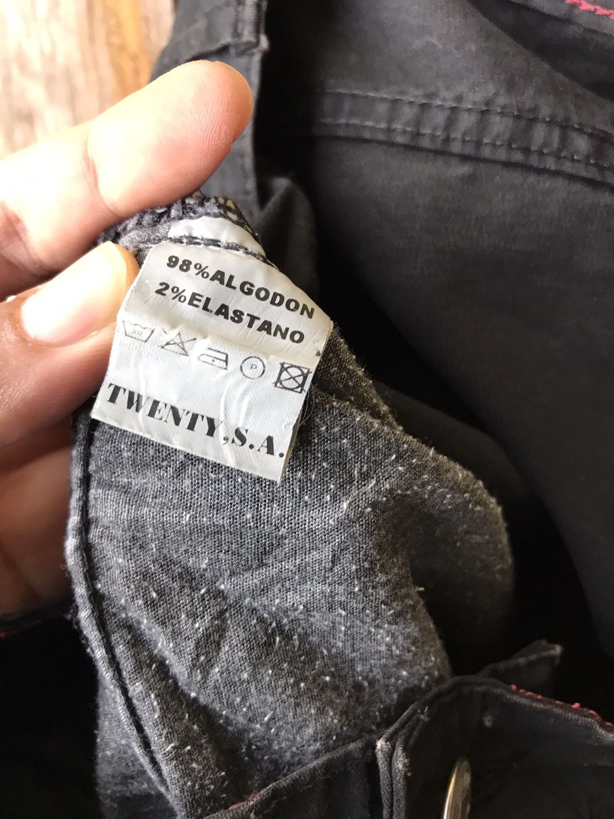 Marithe + Francois Girbaud Vtg Le Jeande Marithe Francois Girbaud Jeans Pant Size US 37 - 14 Thumbnail