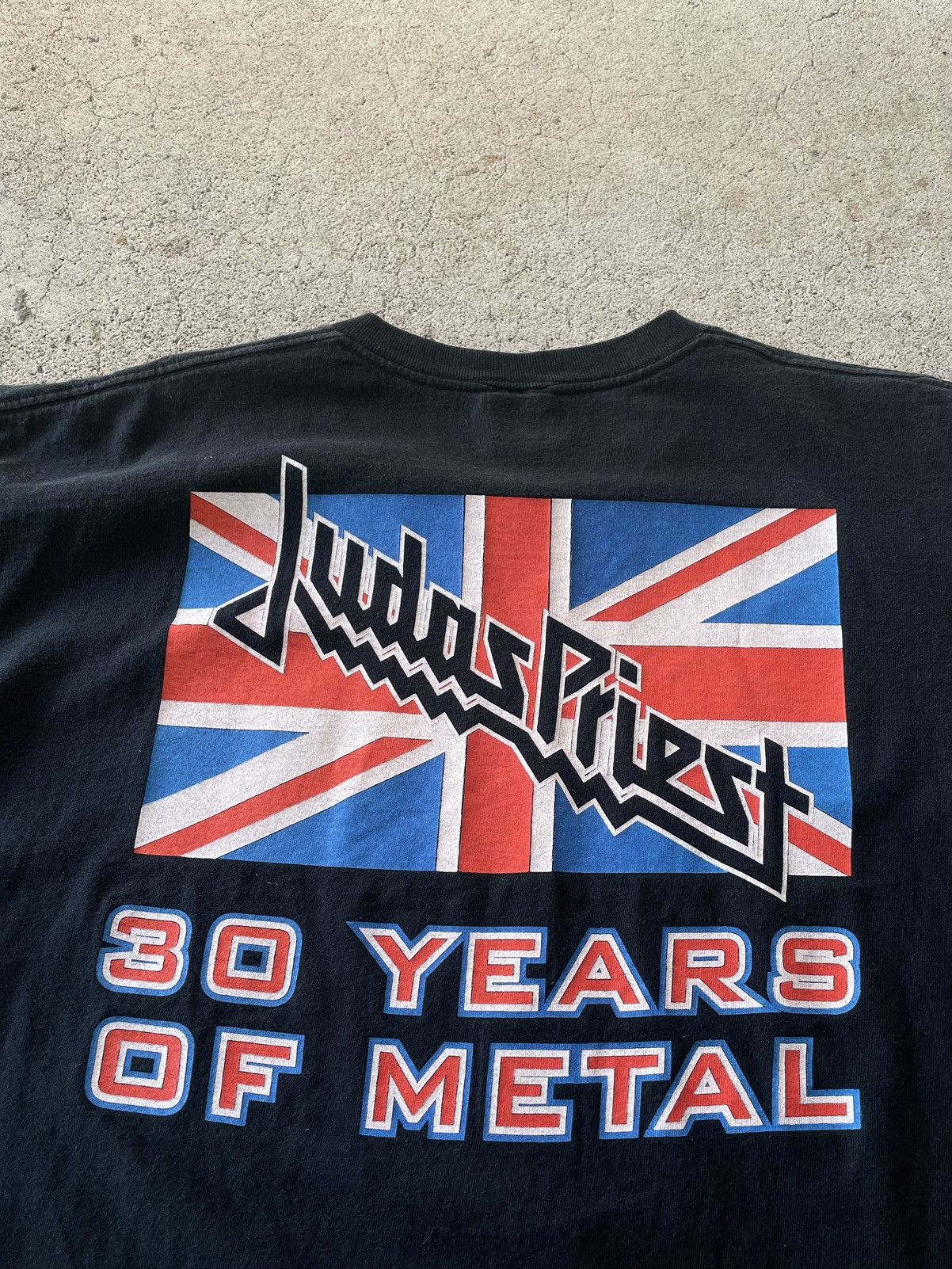 Judas Priest Vintage Judas Priest British Steel T-shirt Size US XL / EU 56 / 4 - 4 Thumbnail