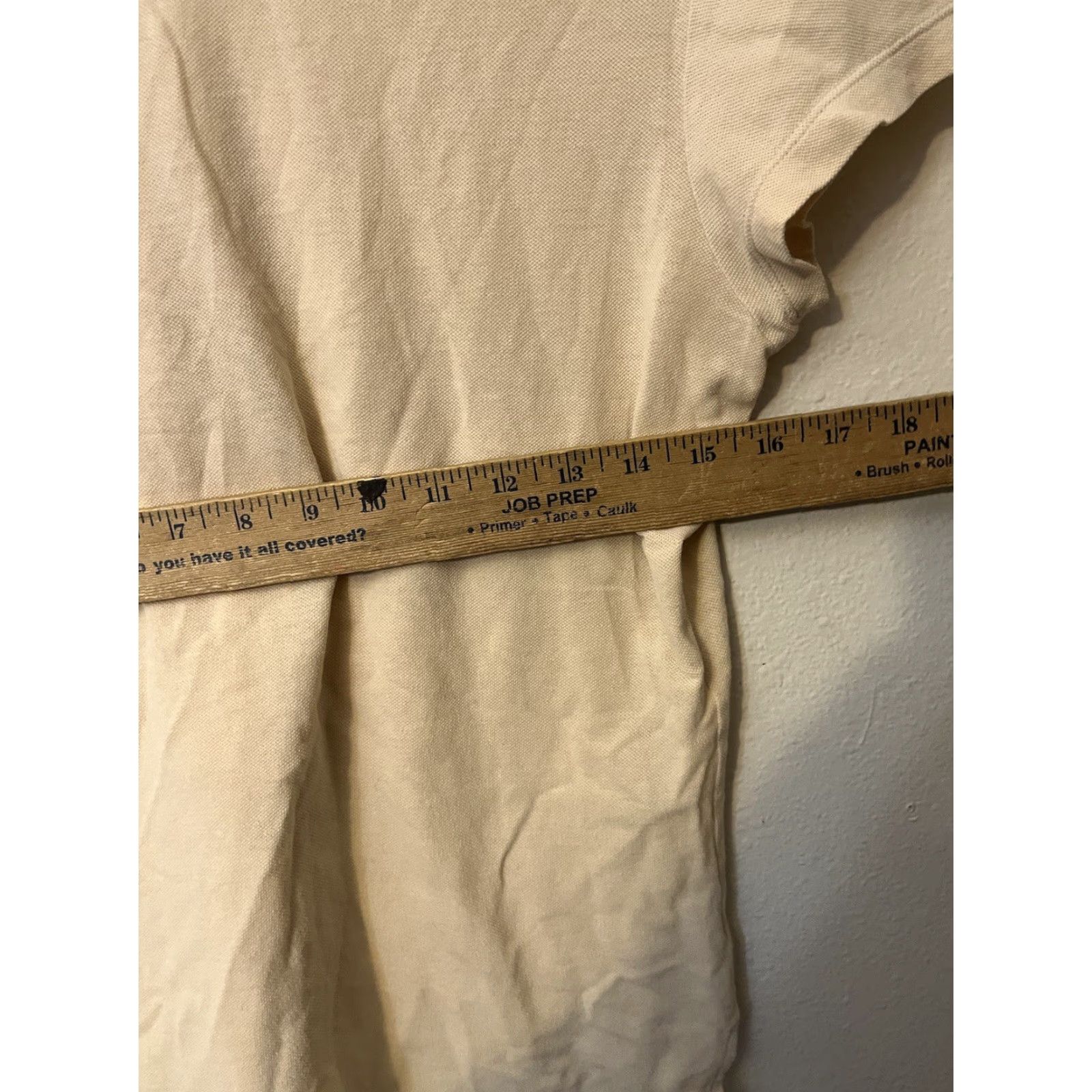 Banana Republic VINTAGE Banana Republic Polo Shirt Shirt Women Beige 100% Cotton Collared Short Sleeve Size L Slim Size L / US 10 / IT 46 - 4 Thumbnail