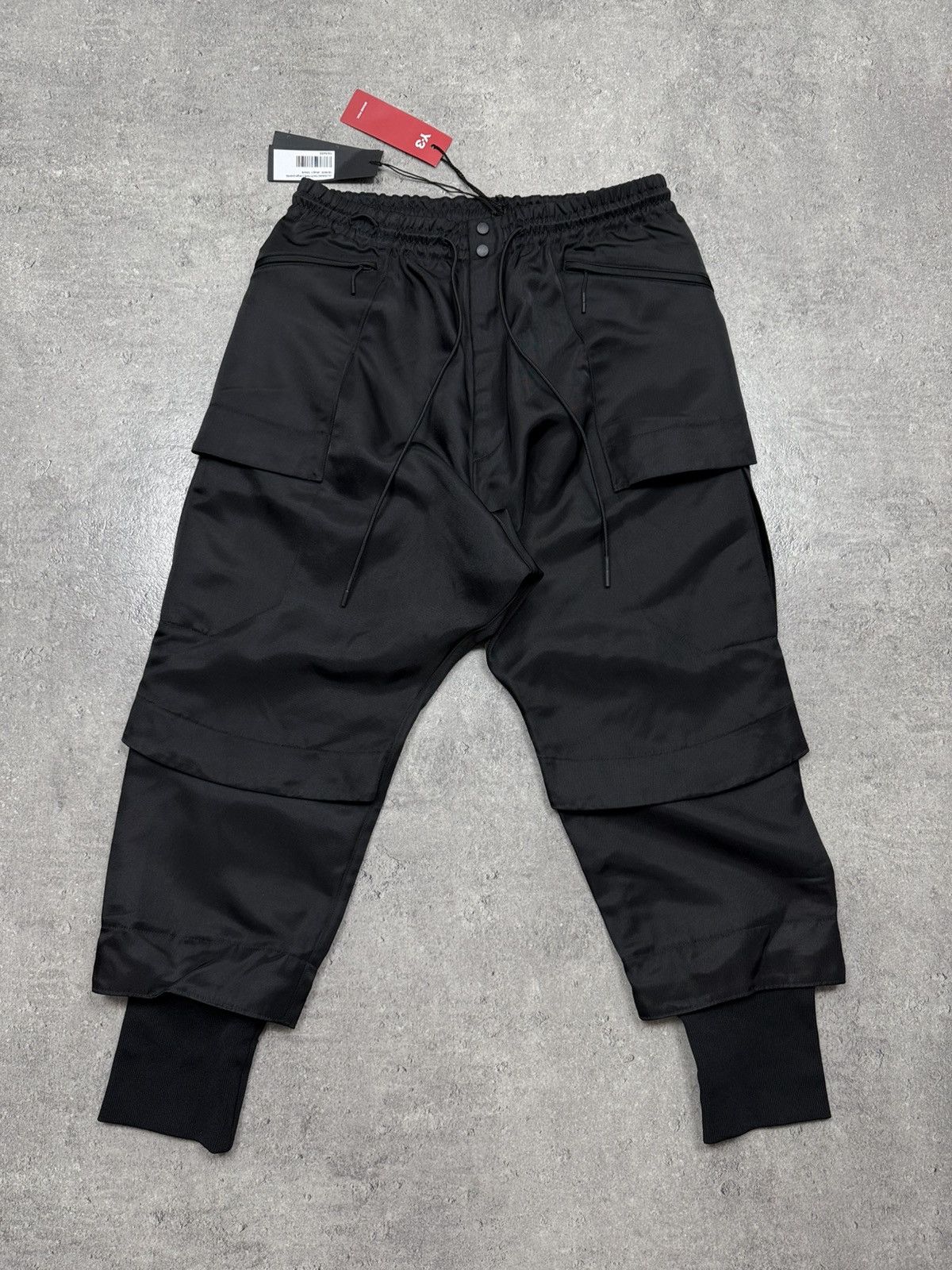 Y-3 Avant Garde Y-3 Pants Tech Twill Cargo Pants Yohji Yamomoto Size US 34 / EU 50 - 1 Thumbnail
