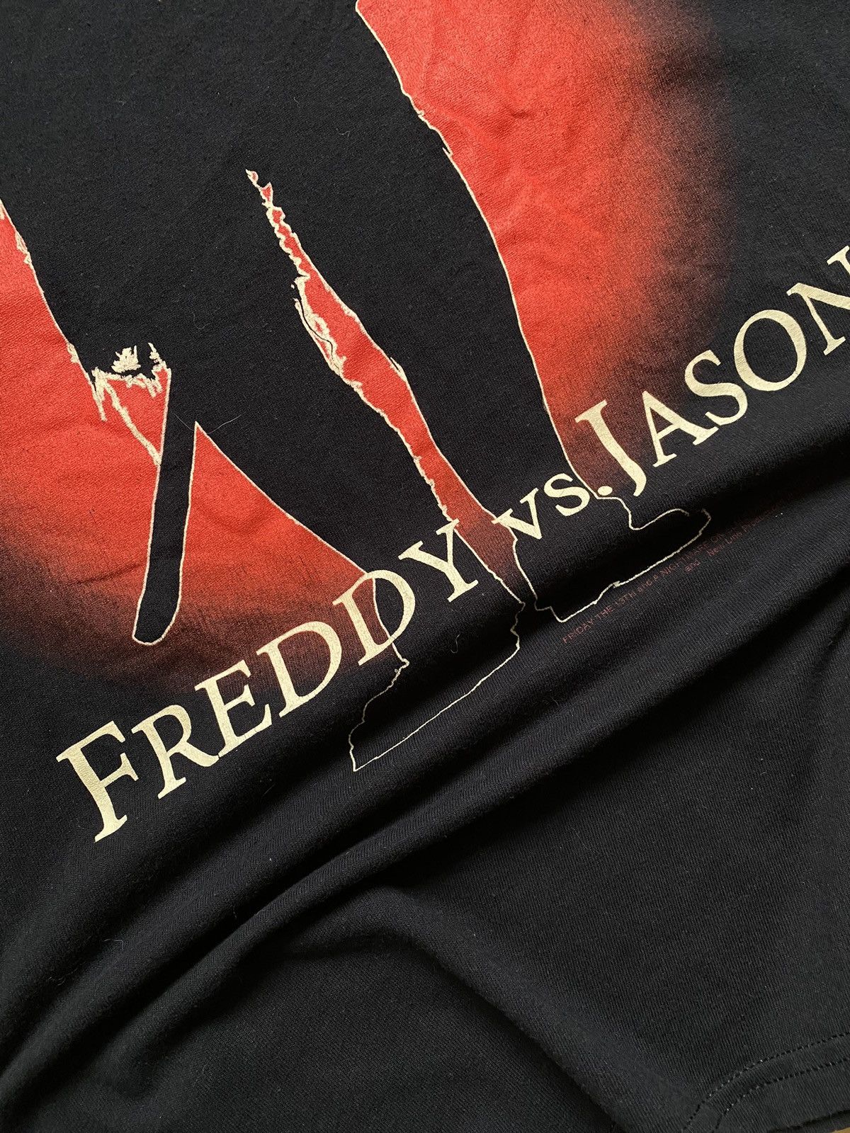 Vintage Vintage 2004 Freddy vs Jason horror movie T-shirt Size US XL / EU 56 / 4 - 3 Thumbnail