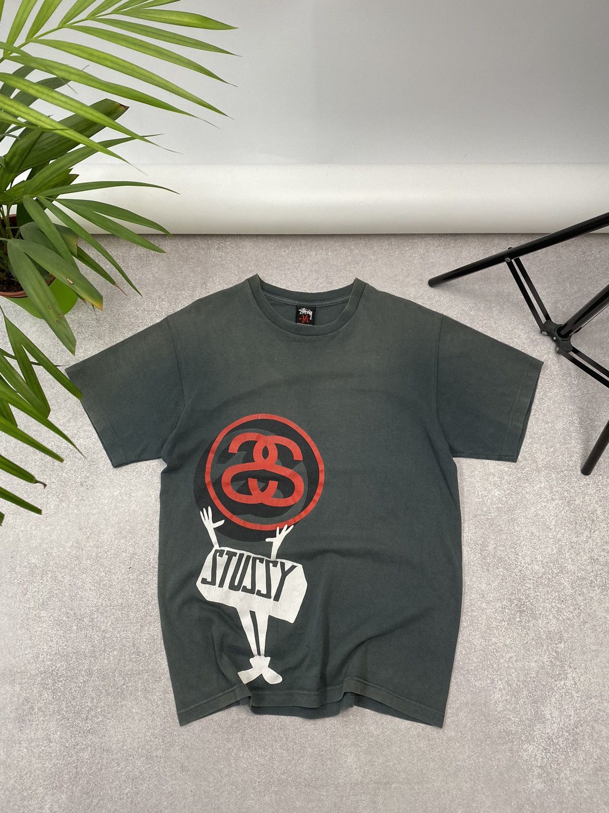Other Vintage Stussy distressed Y2K faded tee Size US M / EU 48-50 / 2 - 1 Thumbnail