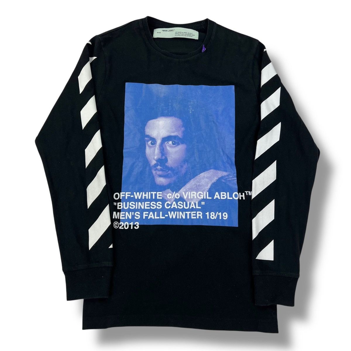 Off-White Off-White Bernini Long Sleeve T Shirt Size US XS / EU 42 / 0 - 2 Thumbnail
