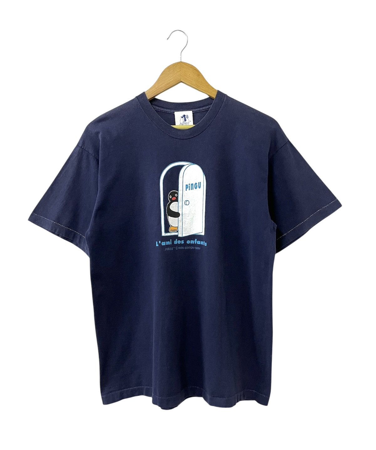 Vintage VINTAGE 90s PINGU ANIMATED SERIES CARTOON TSHIRT Size US M / EU 48-50 / 2 - 1 Thumbnail