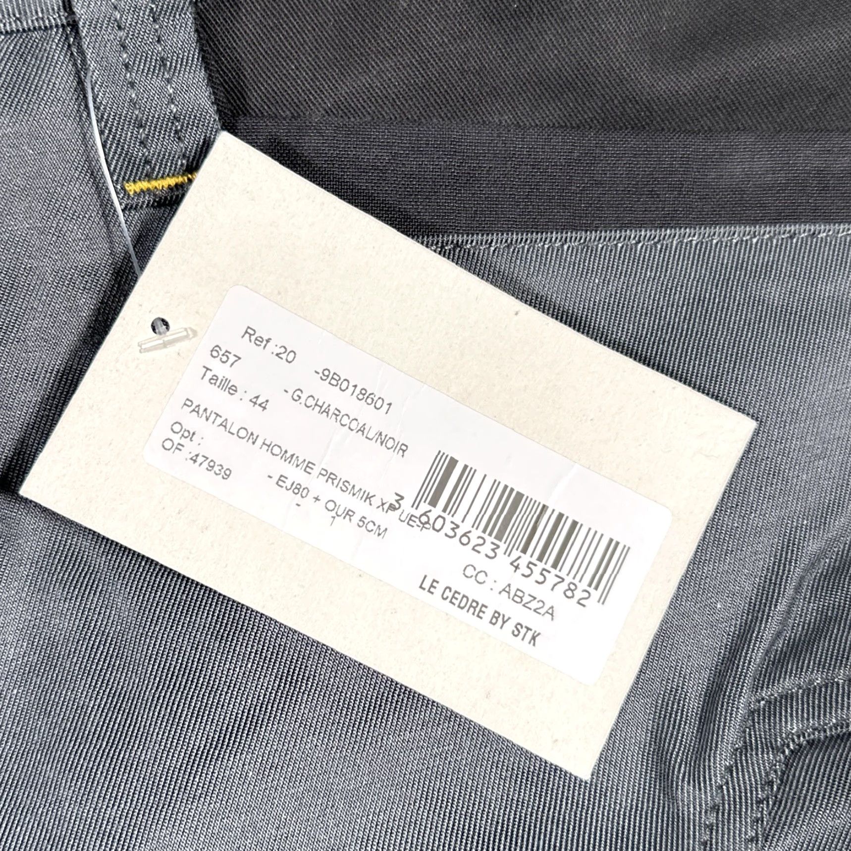 Doublet Cepovett Safety Cargo Work Pants Men's XL Charcoal Gray Utility Double Knee Size US 36 / EU 52 - 7 Thumbnail
