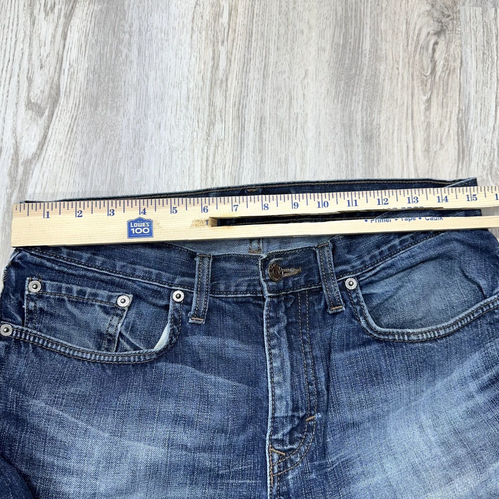 Banana Republic VINTAGE Women's Banana Republic Bootcut Jeans Blue Denim 100% Cotton Sz 31 Women Jeans Slim Straight Leg Boot Cut Blue 31 Mens Womens Boys Girls Size 24" / US 00 / IT 34 - 2 Thumbnail
