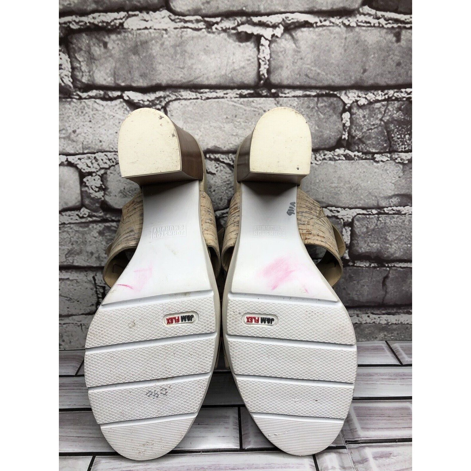 Johnston & Murphy Johnston & Murphy Kayla Taupe Leather Heel Strappy Sandals W Size US 9 / IT 39 - 20 Thumbnail