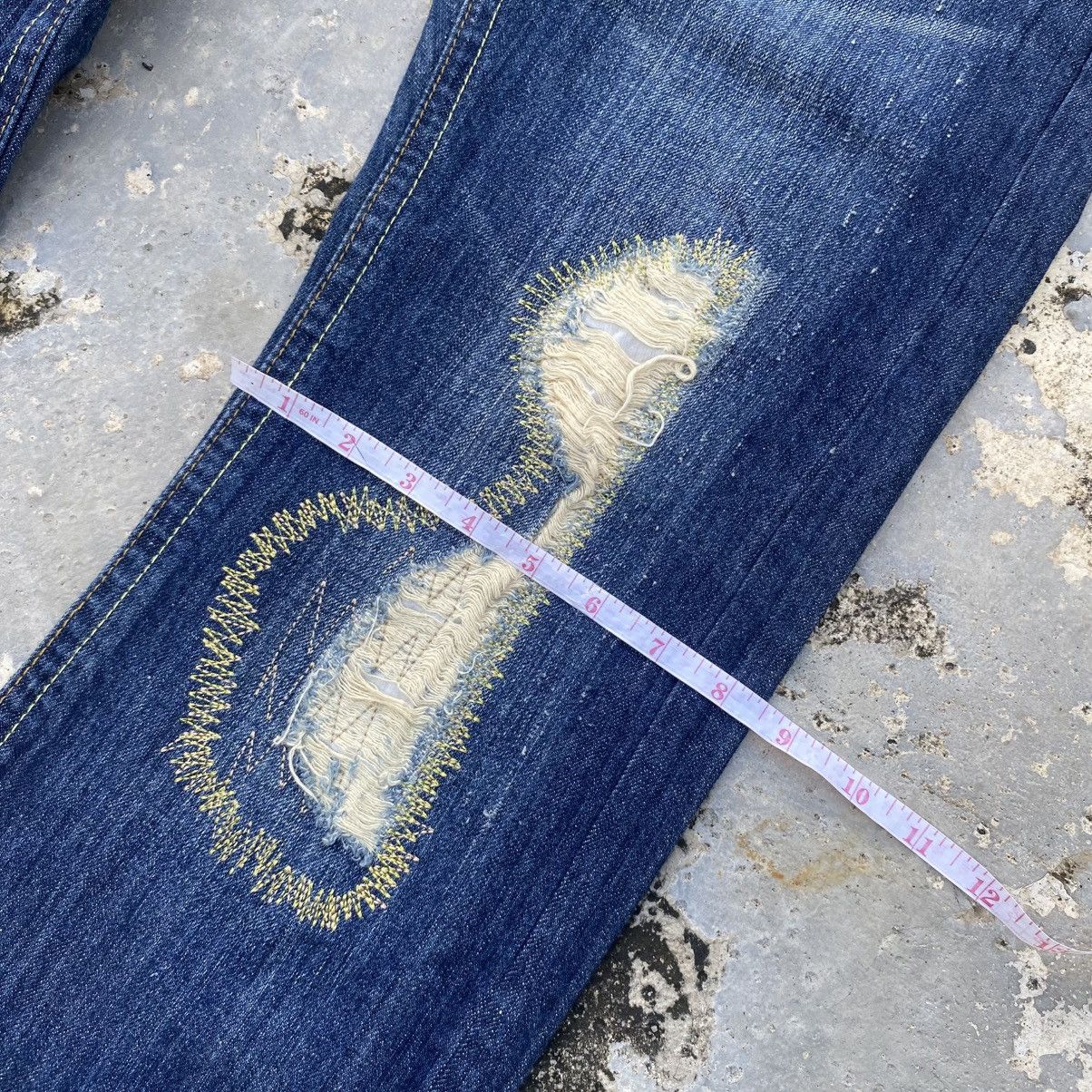 Replay REPLAY ripped patchwork jeans curve legs Size US 32 / EU 48 - 21 Thumbnail