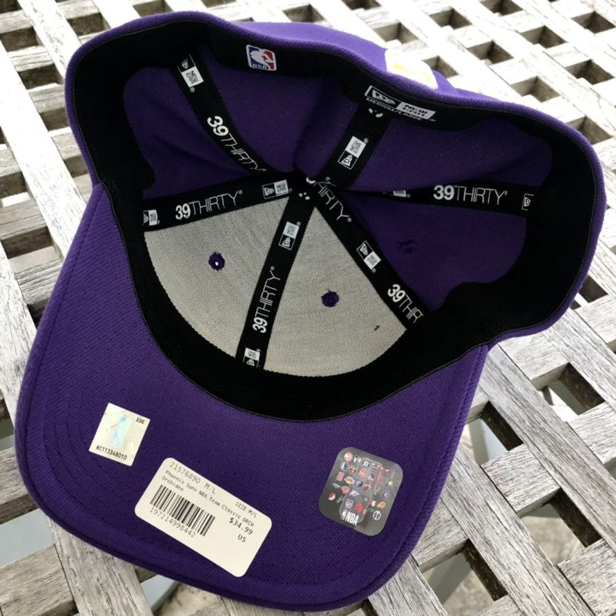 New Era Phoenix Suns NBA Structured Stretch Fit Cap Hat M / L Size ONE SIZE - 4 Thumbnail