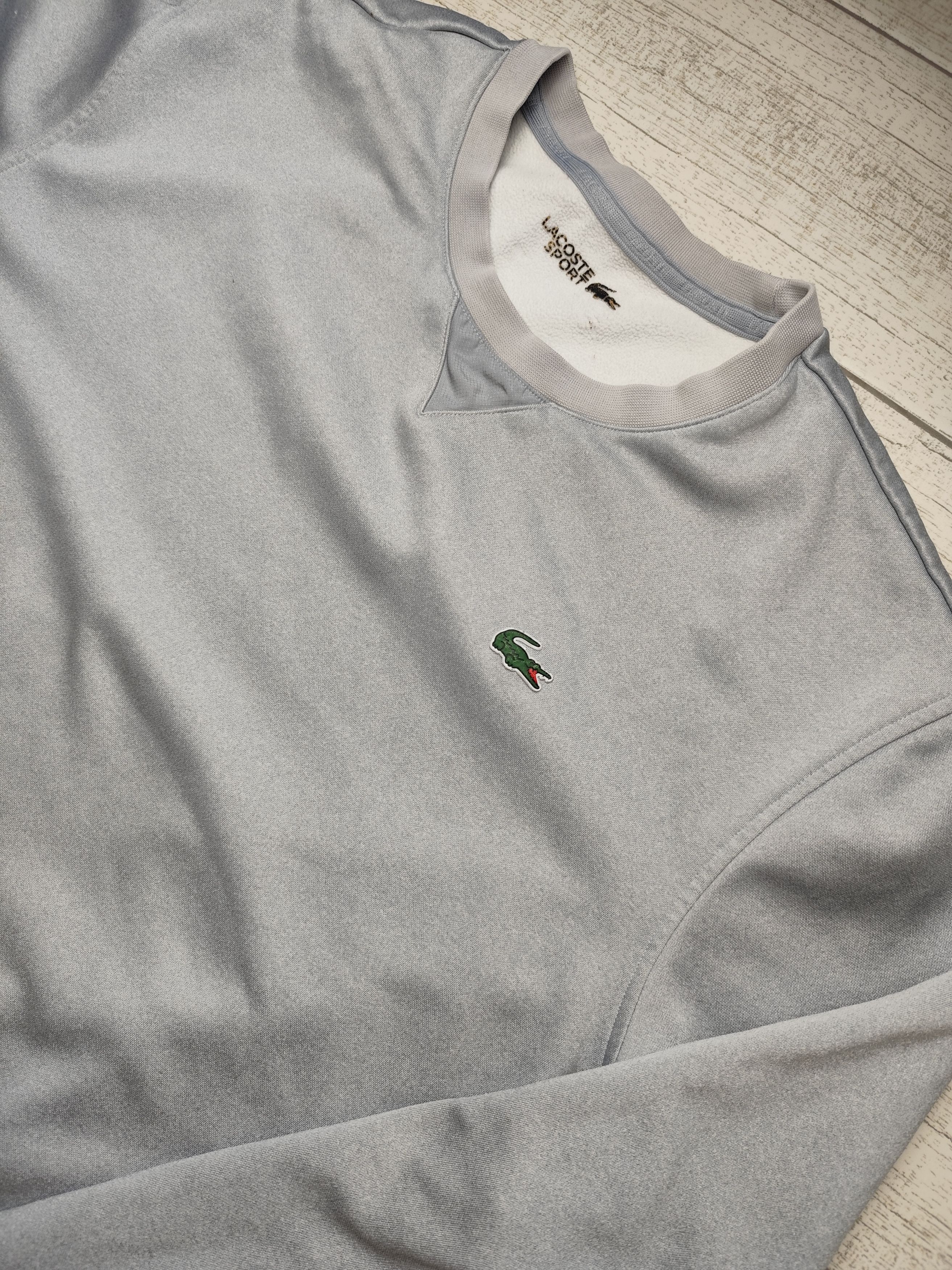 Lacoste × Vintage Vintage streetwear y2k luxury Lacoste Crewneck Sweatshirt Size US XL / EU 56 / 4 - 2 Thumbnail