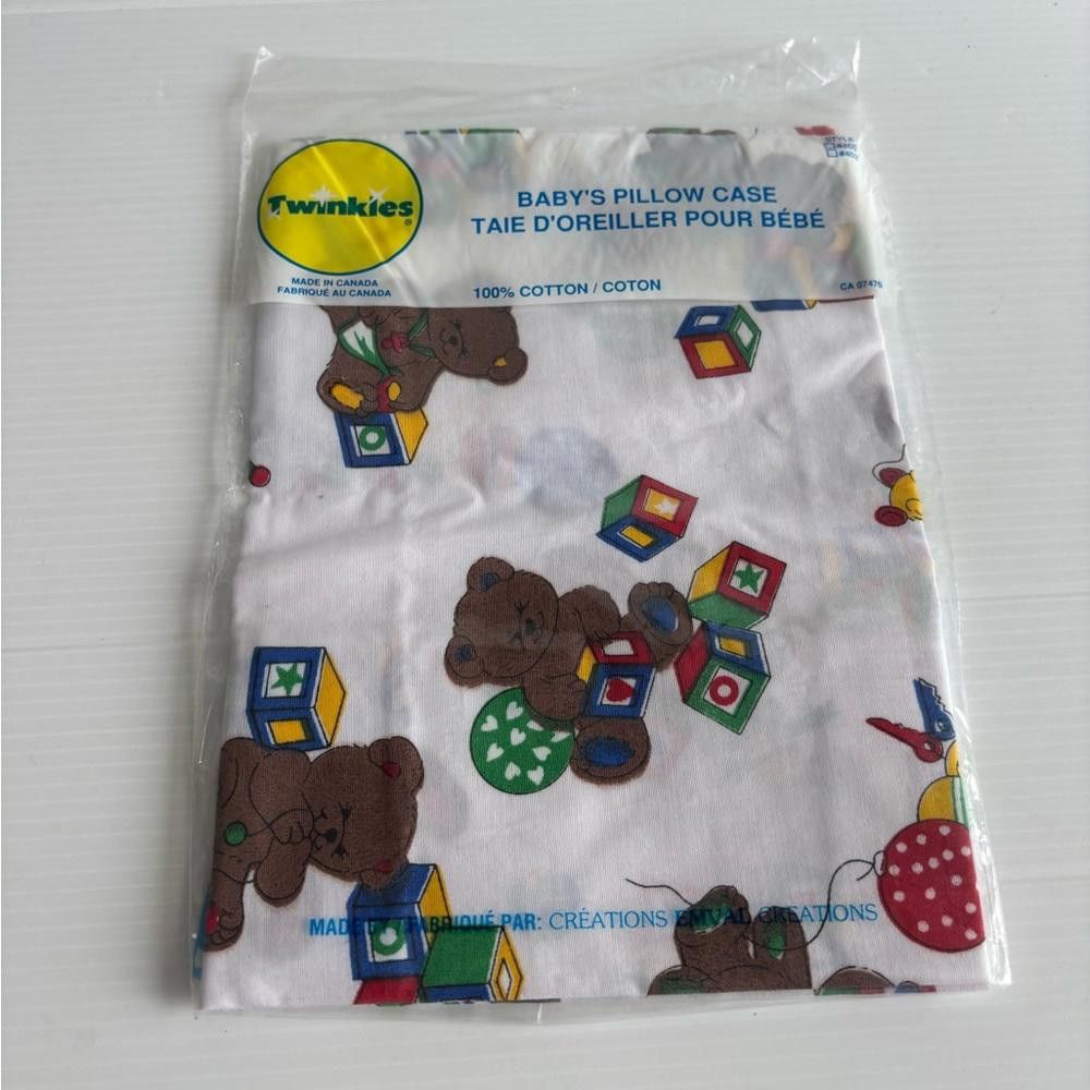 Designer Vintage 90s Baby’s Pillowcase by Emval Creations Size ONE SIZE - 1 Thumbnail