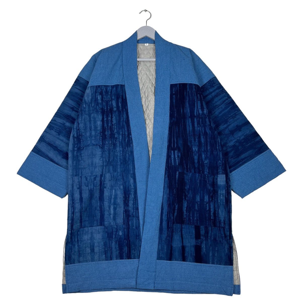 Indigo 🔥 80s VINTAGE INDIGO KIMONO HANTEN JACKET Size US L / EU 52-54 / 3 - 1 Thumbnail