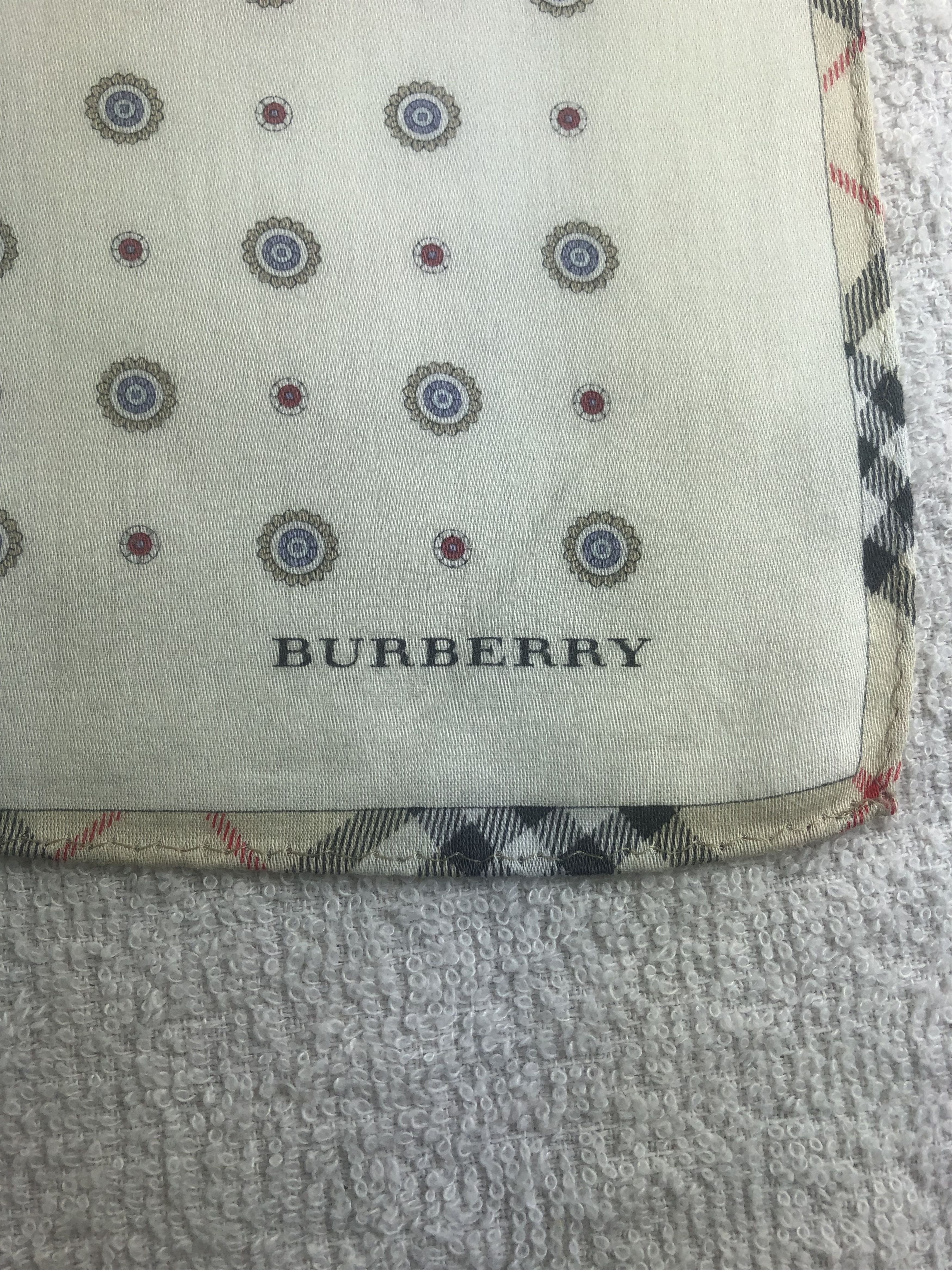 Burberry Burberry Handkerchief / Bandana / Neckerchief C265 Size ONE SIZE - 5 Thumbnail