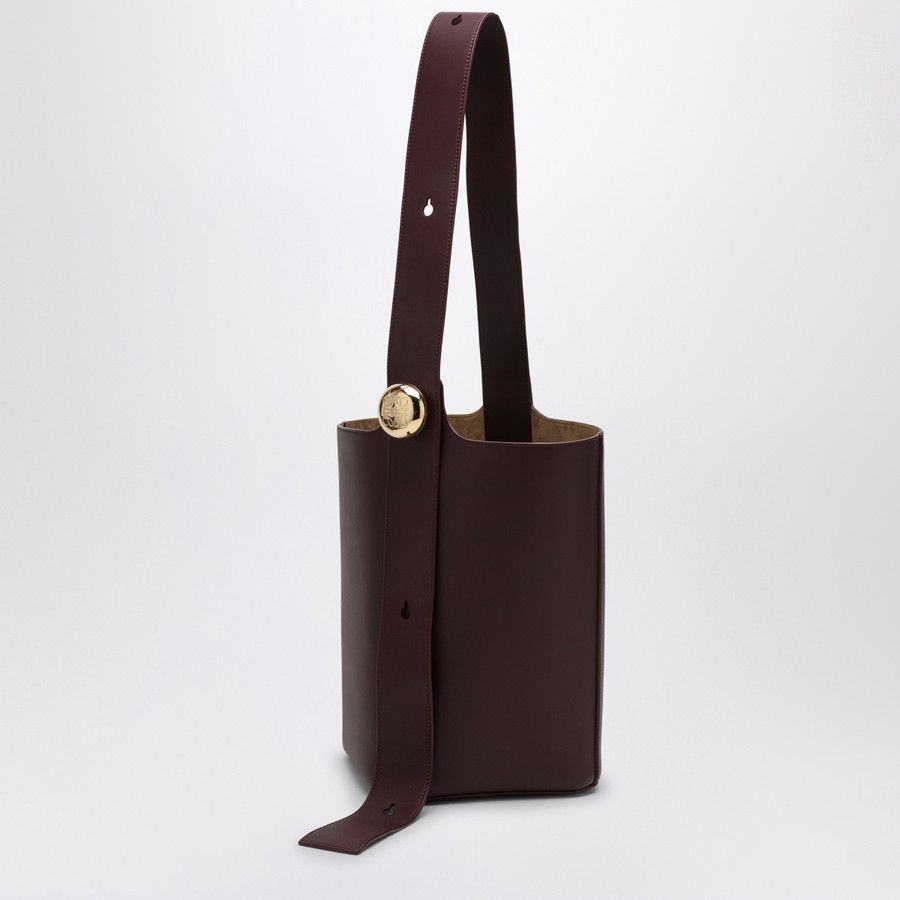 Loewe o1d2blof0824 Size: OS / Calfskin Pebble Bucket Medium Bag Size ONE SIZE - 1 Thumbnail