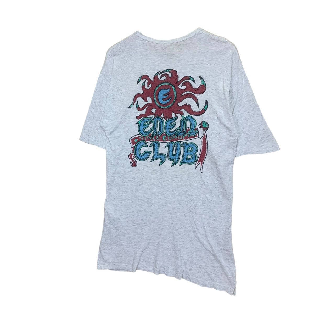 Quiksilver Vintage 90s Eden Club Europe Surfboards Big Logo Tee Size US M / EU 48-50 / 2 - 3 Thumbnail