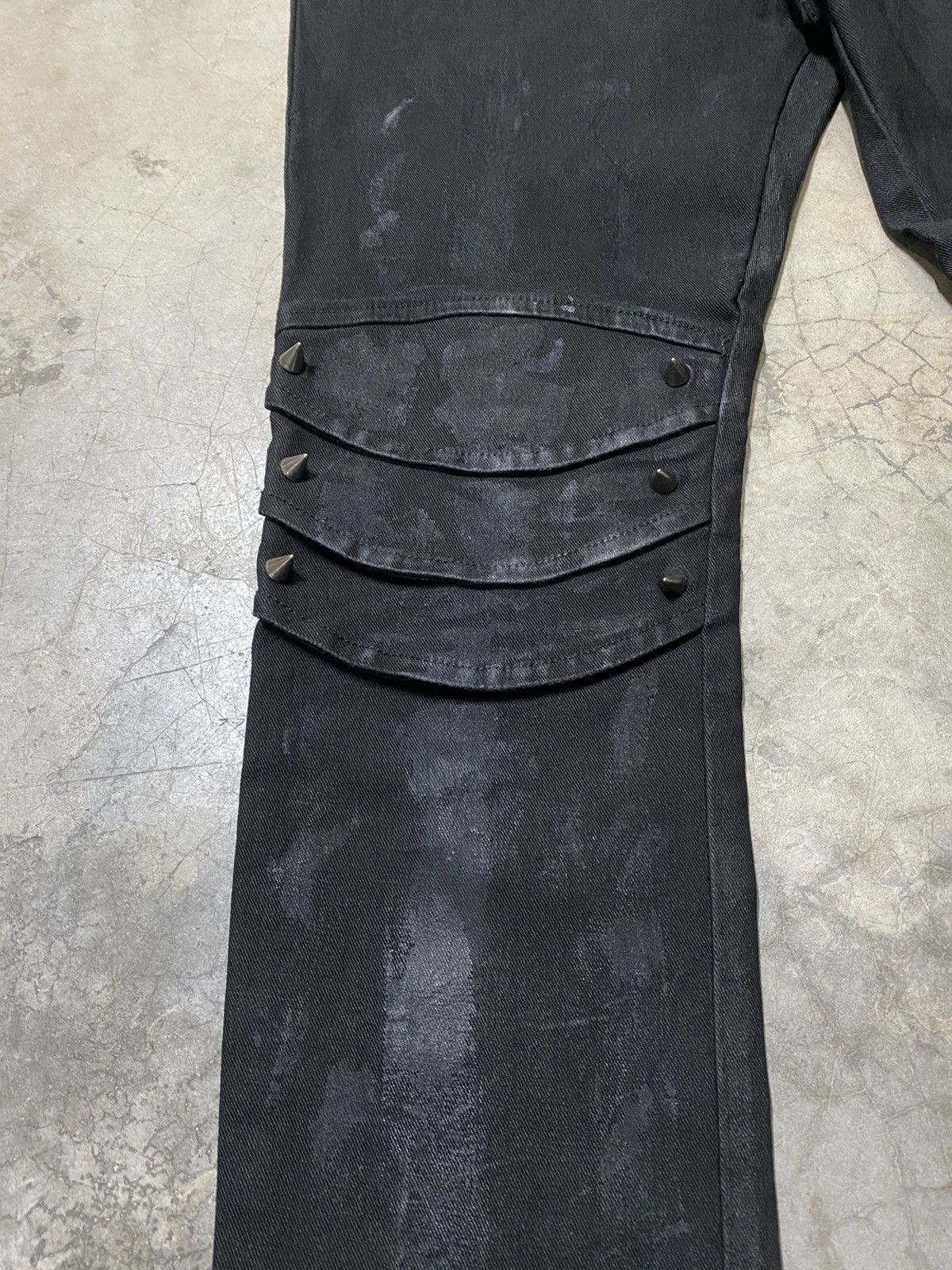 Japanese Brand × Seditionaries Black Punk Rave Jeans Seditionaries Bondage Size US 29 - 4 Thumbnail