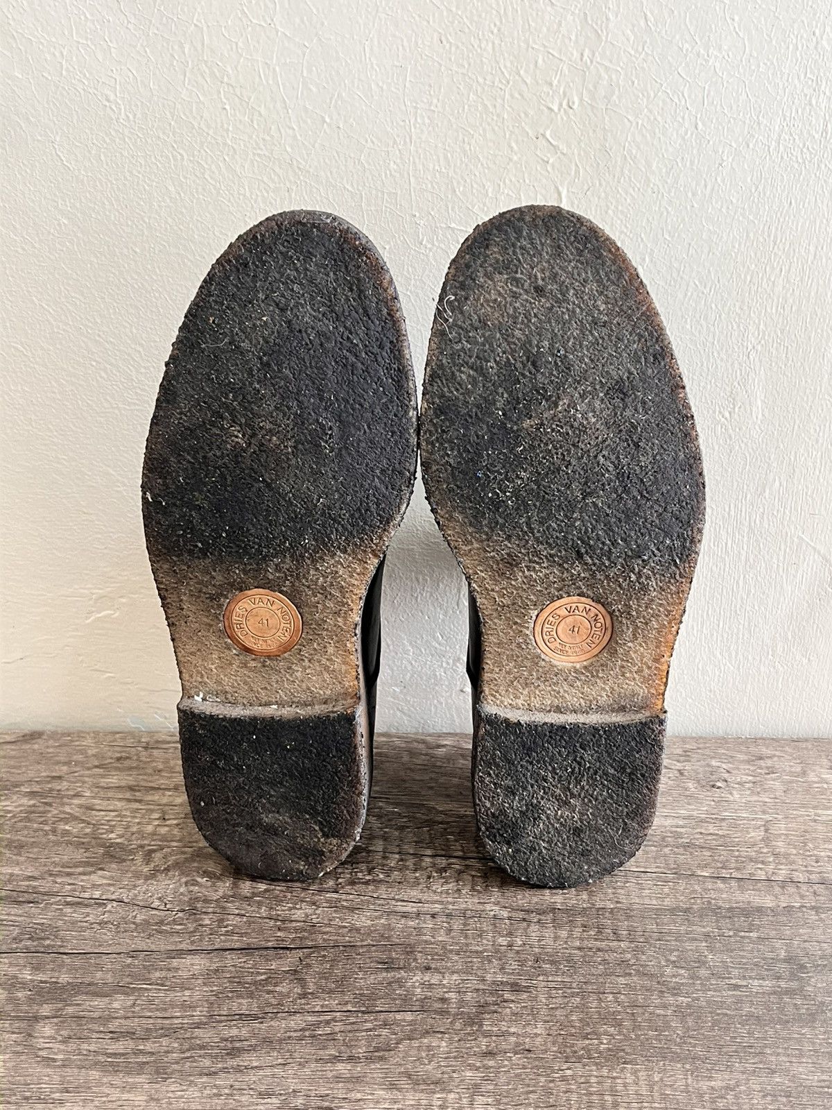 Dries Van Noten Dries Van Noten Leather CrepeSole Derbies Size US 8 / EU 41 - 14 Thumbnail