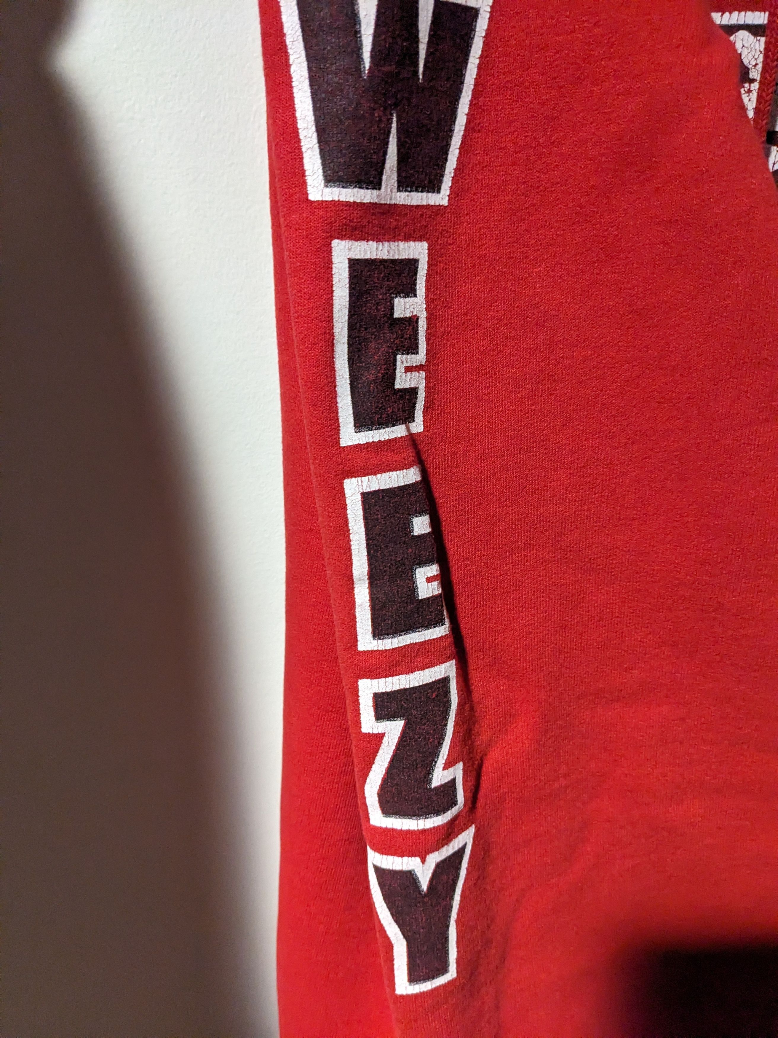 Lil Wayne × Vintage Vintage Y2K Lil Wayne Weezy Rap Music Red X-Large Hoodie Size US XL / EU 56 / 4 - 6 Thumbnail