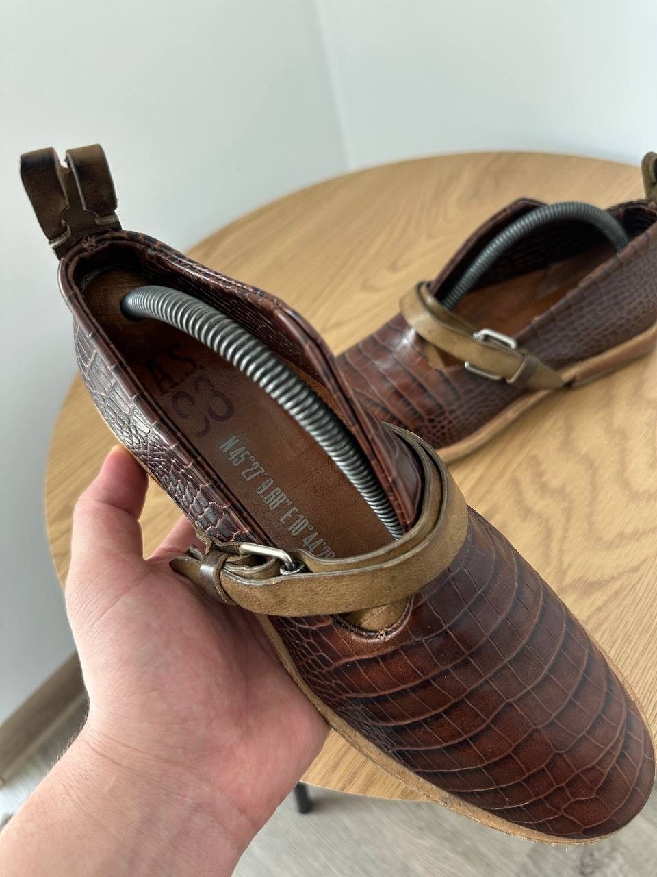 A.S.98 × Vintage Vintage A.S98 Japanese Brown Womesn Shoes Size US 7 / IT 37 - 6 Thumbnail