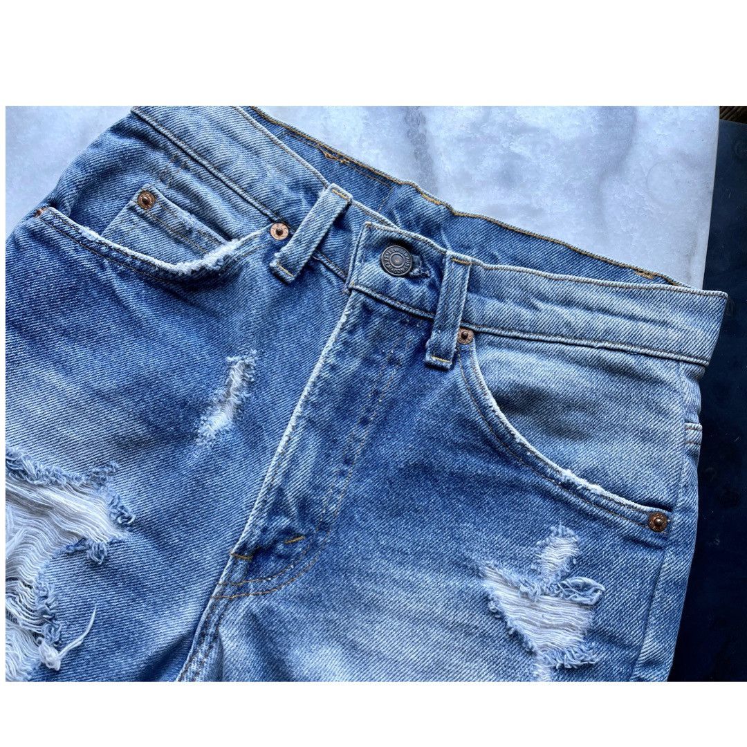 Levi's Vintage 70’s Orange Tab Distressed Denimcut off shorts sz 28 Size US 27 - 4 Thumbnail