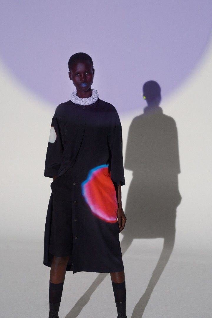 Dries Van Noten Dries Van Noten Spring 2021 Len Lye Haori Dress Size XS / US 0-2 / IT 36-38 - 1 Thumbnail