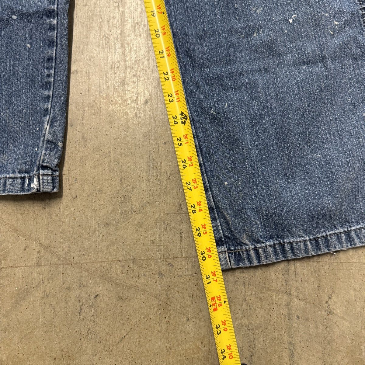 Wrangler Vintage Wrangler Cargo Paint Splatter Jeans Denim Mens 30x32 Size US 30 / EU 46 - 10 Thumbnail