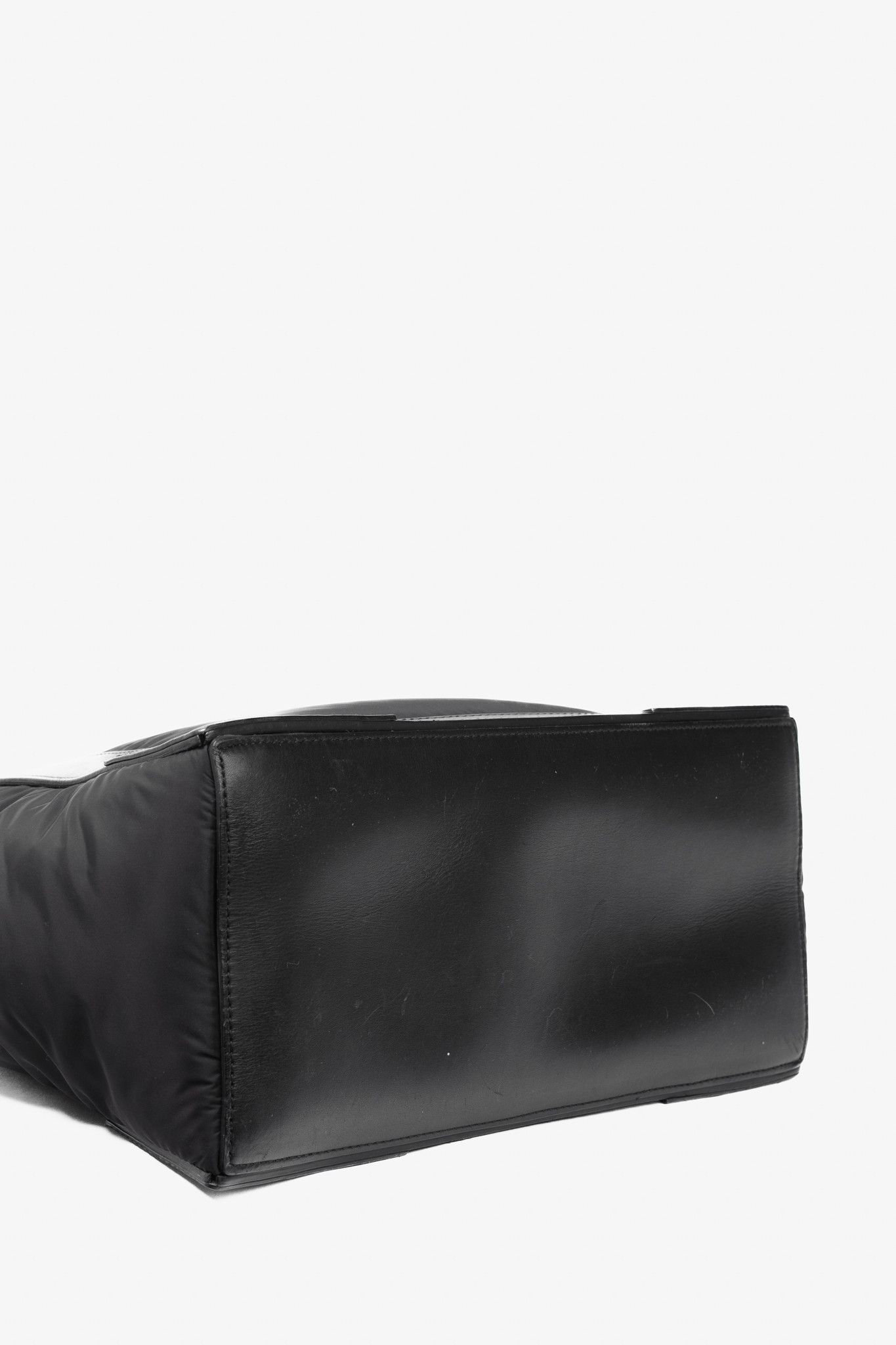 Balenciaga Balenciaga Cabas S Black Wadded Nylon & Calfskin Tote Bag Size ONE SIZE - 5 Thumbnail