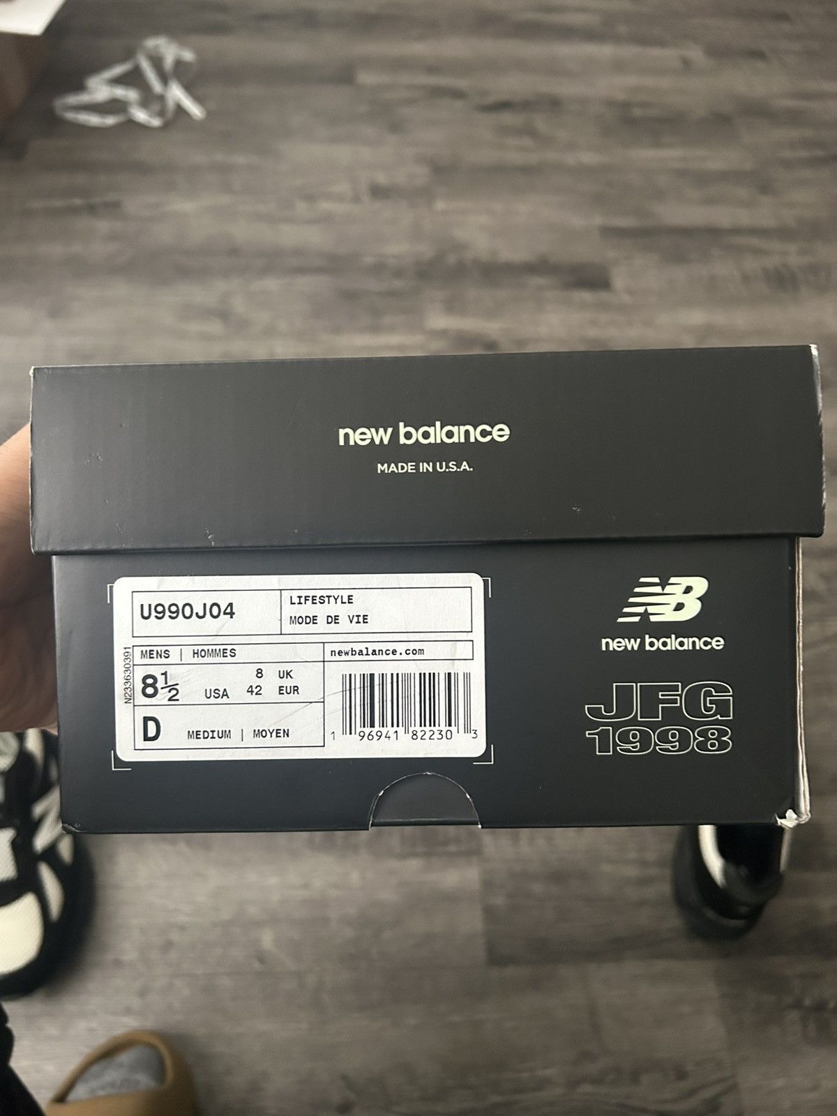 Joe Freshgoods × New Balance New Balance 990v4 Joe Freshgoods 1998 Outro Size US 8.5 / EU 41-42 - 8 Thumbnail
