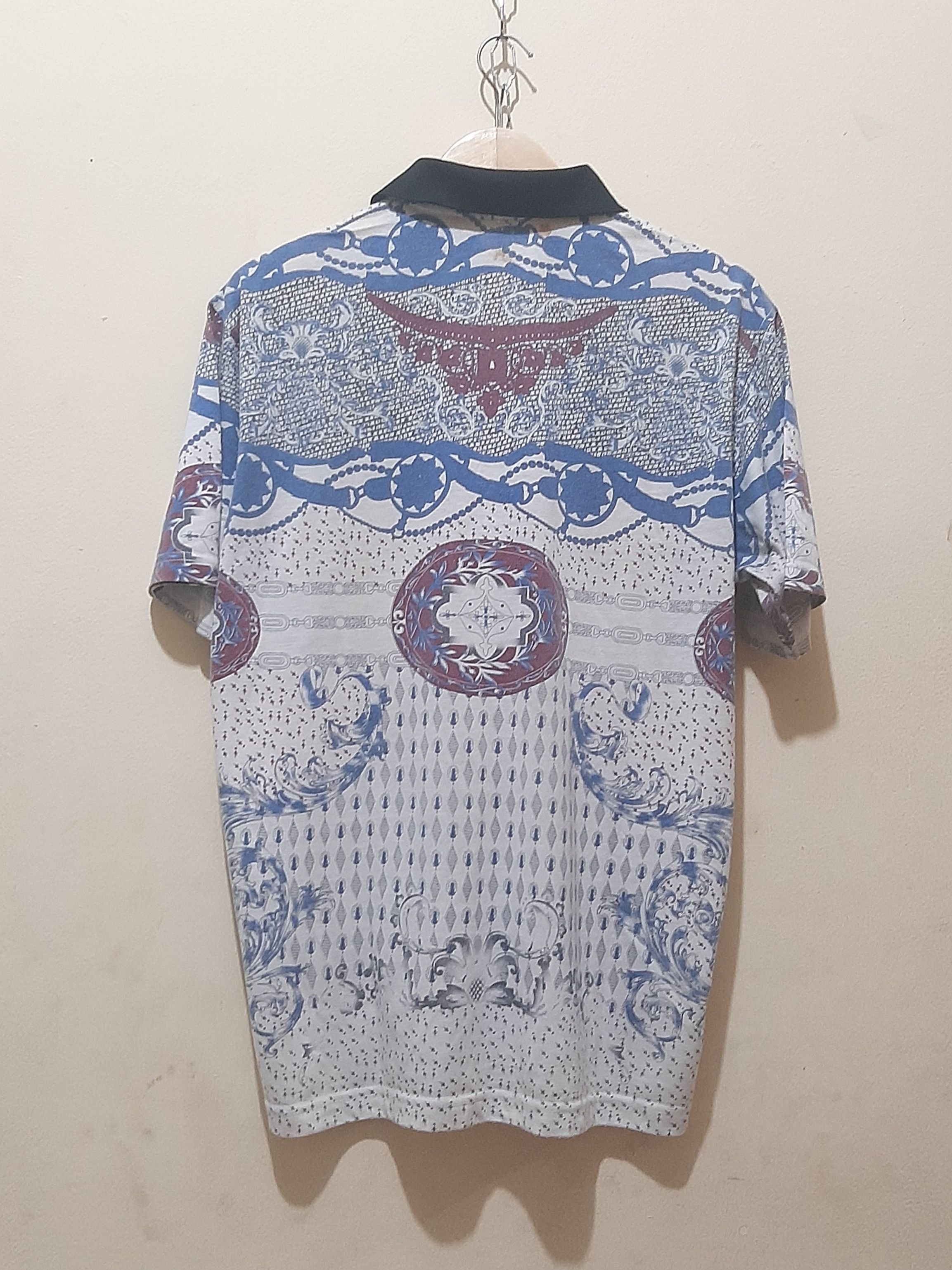 Christian Dior Monsieur × Dior Vintage Polo Shirt Christian Dior Monsieur Print Pattern Size US L / EU 52-54 / 3 - 7 Thumbnail