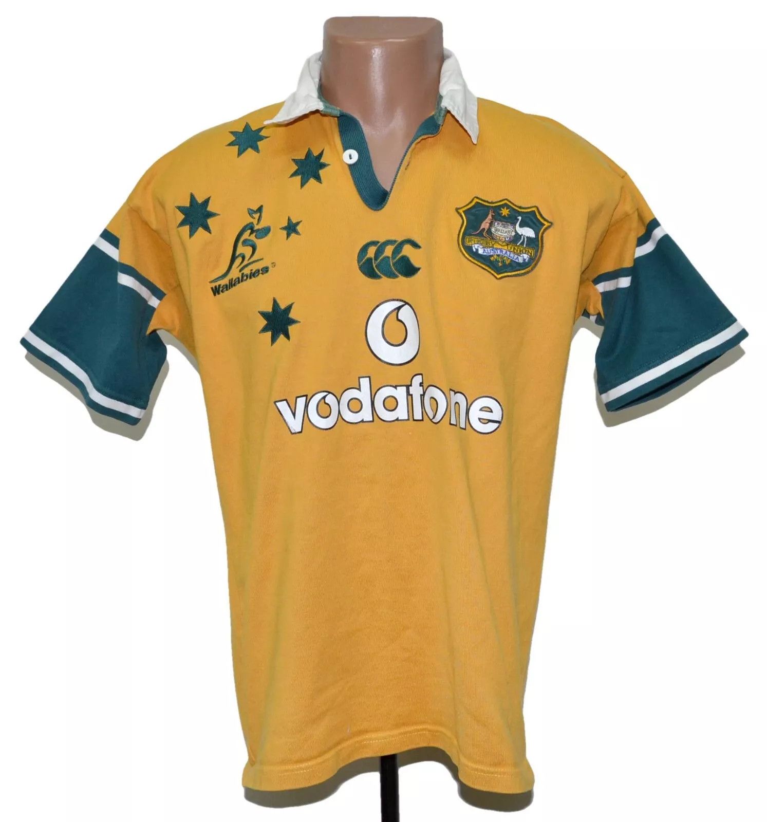 Canterbury of New Zealand AUSTRALIA RUGBY LEAGUE SHIRT JERSEY CANTERBURY SIZE M ADULT Size US M / EU 48-50 / 2 - 1 Thumbnail