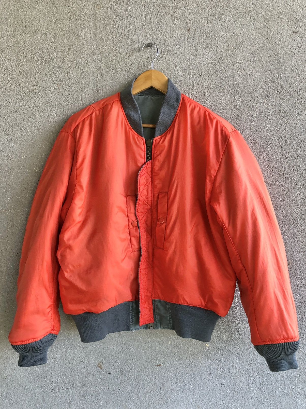 Japanese Brand Vintage MA 1 Flyer’s man intermediate bomber jacket Size US M / EU 48-50 / 2 - 3 Thumbnail