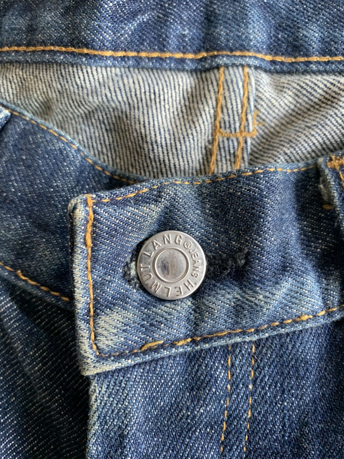 Helmut Lang HELMUT LANG BUTTON FLY CLASSIC DENIM JEANS Size US 29 - 9 Thumbnail