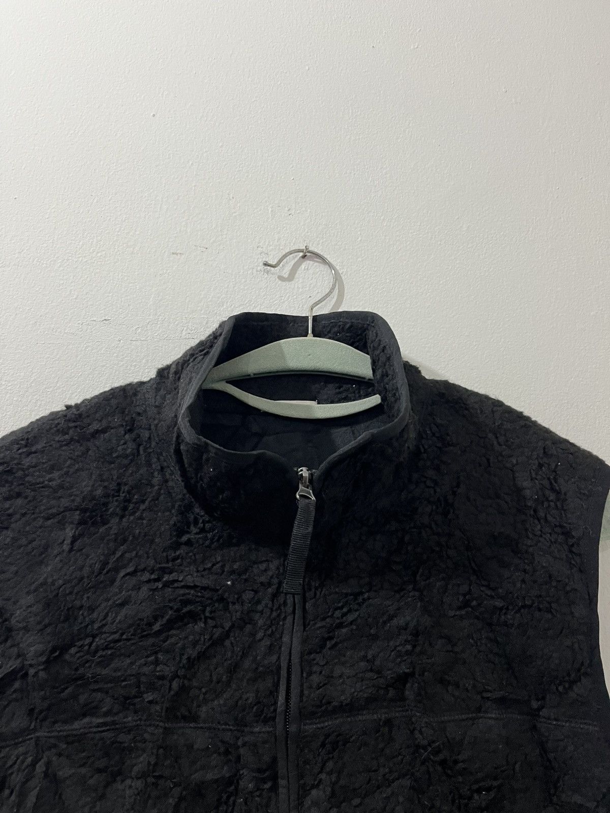 🔥GU🔥Black Deep Pile Outdoor Vests