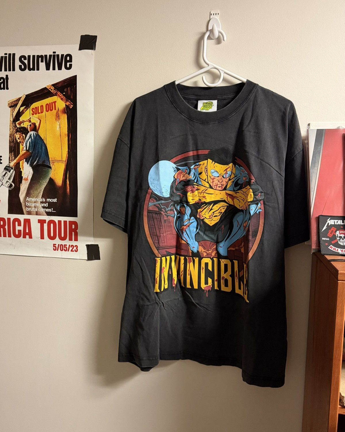 Vintage Chronic Images NO DAYS OFF Tee Size US XL / EU 56 / 4 - 1 Thumbnail