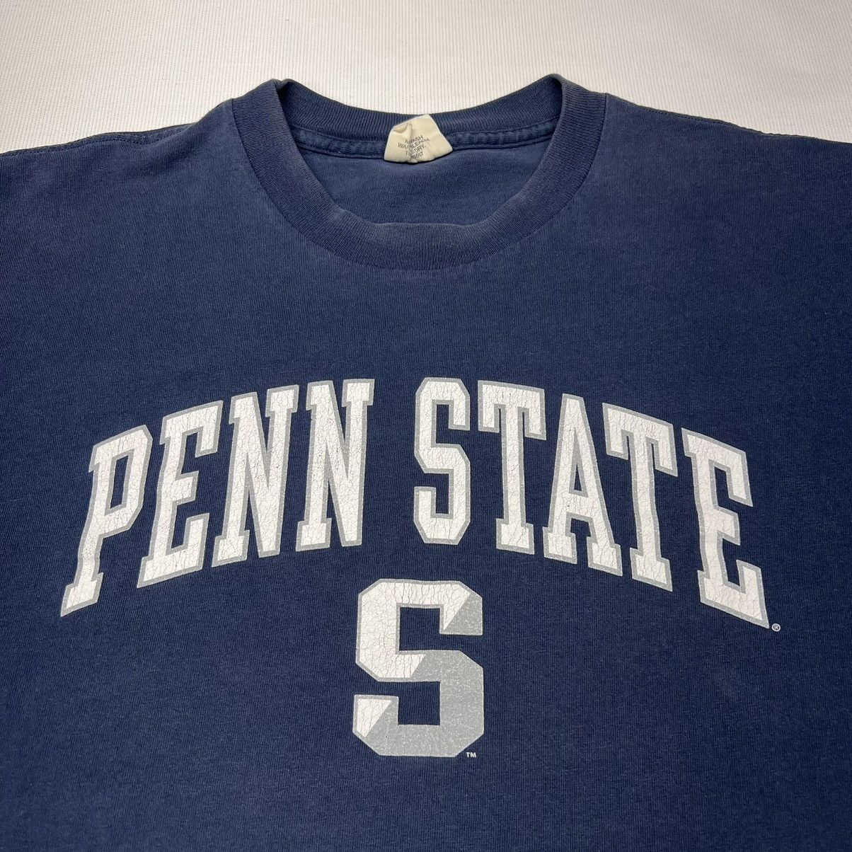 NCAA × Vintage VTG Penn State Tee Shirt Blue University College Football Size US XL / EU 56 / 4 - 2 Thumbnail
