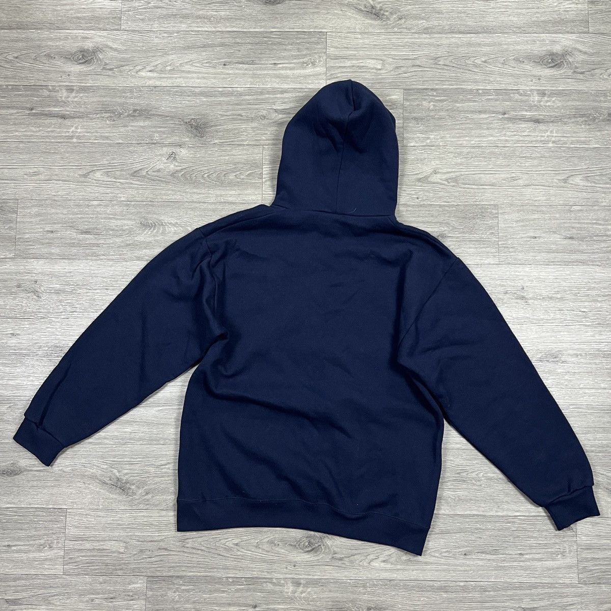 Russell Athletic Vintage Russell Athletic Hoodie Navy Made in Scotland Med Size US M / EU 48-50 / 2 - 10 Thumbnail