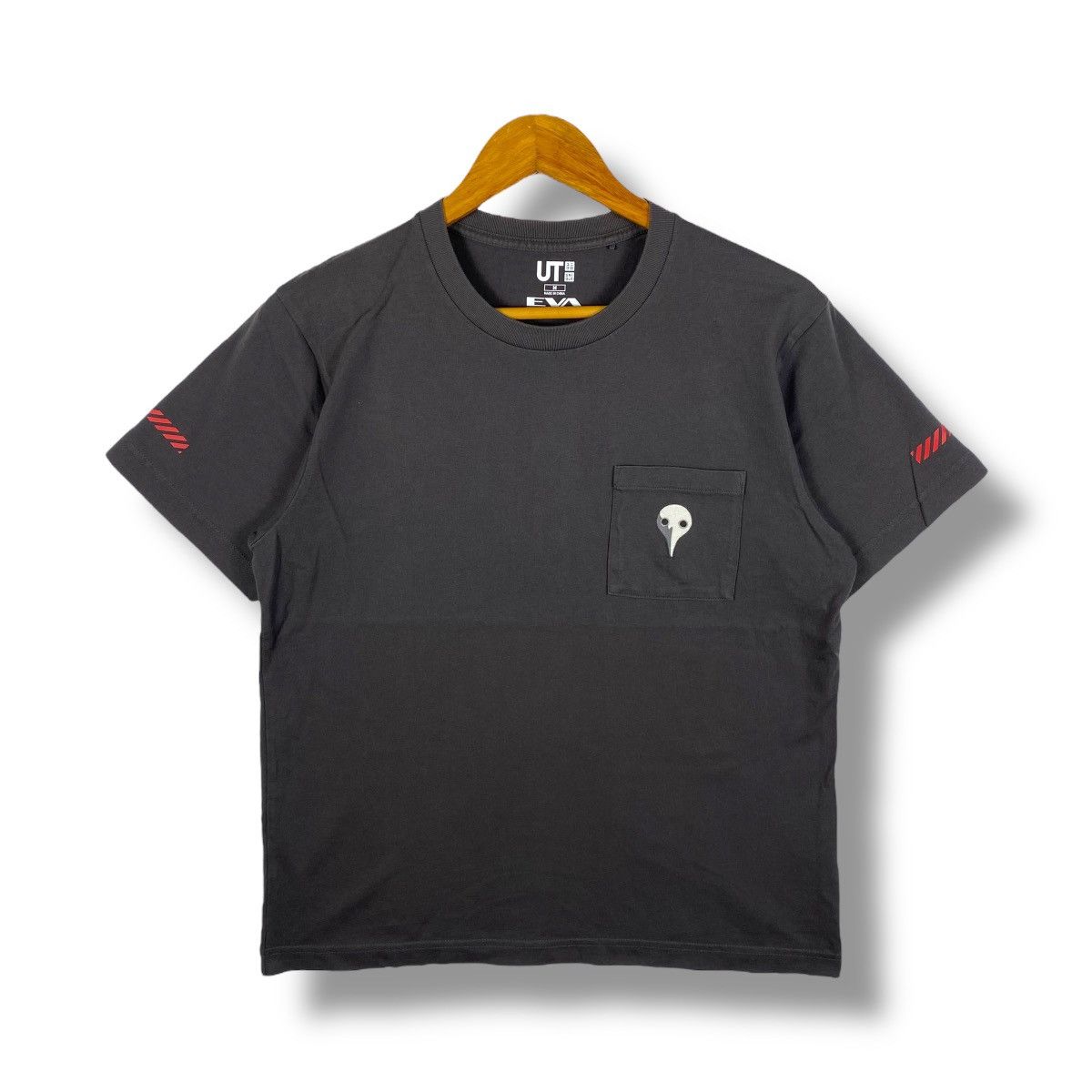 Anime EVANGELION Angel Graphic Faded Tee Shirt Medium Size Size US M / EU 48-50 / 2 - 1 Thumbnail