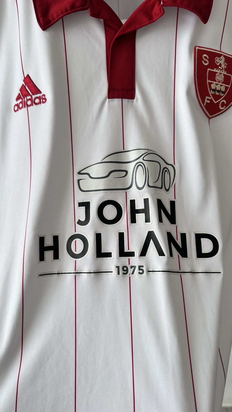 Adidas Sheffield United 2015-16 Away Football Shirt Adidas Jersey Size US XL / EU 56 / 4 - 6 Thumbnail