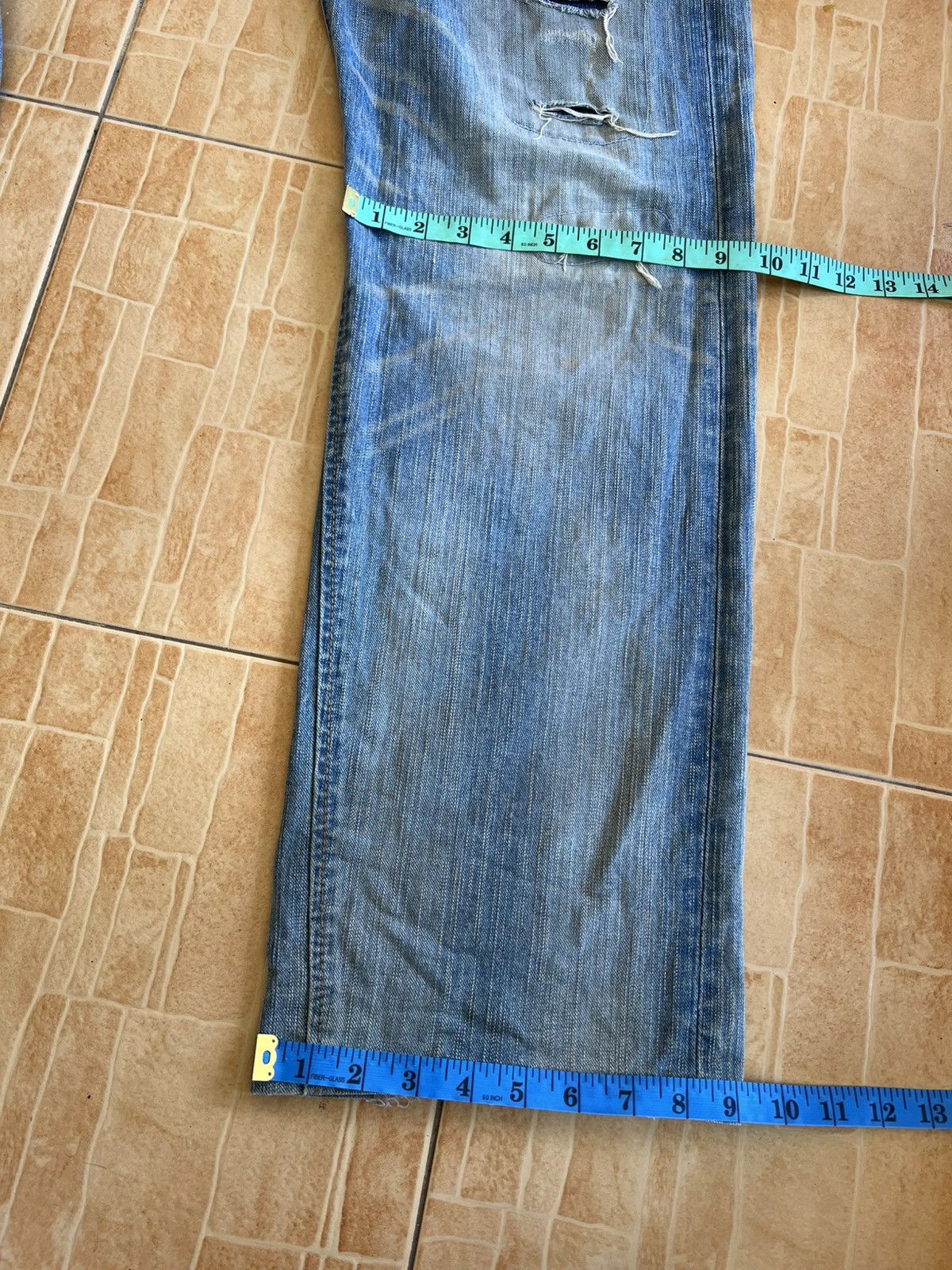 Edwin Vintage Edwin Distress Mud Wash Jean Size US 38 / EU 54 - 6 Thumbnail