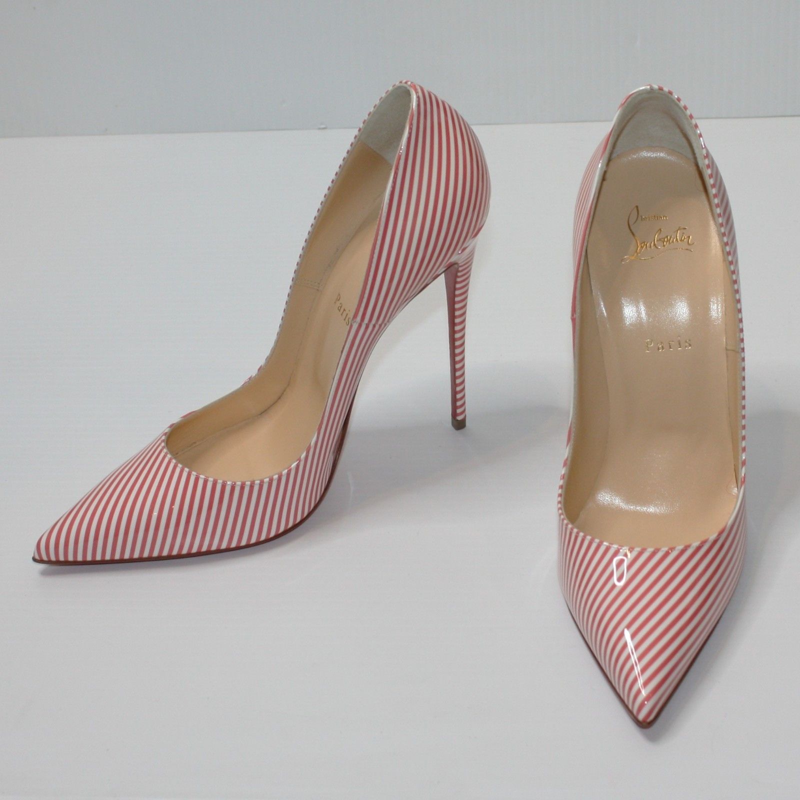 Christian Louboutin So Kate 120 Striped Smoothie Pump Shoes in EU 41 / US 11 NEW Size US 11 / IT 41 - 1 Thumbnail