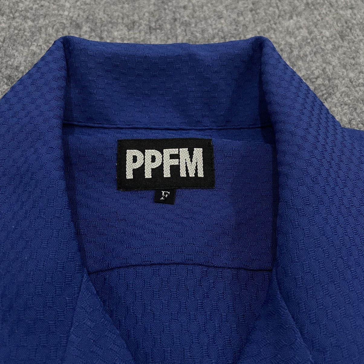 PPFM PPFM Button Up Blue Shirt size S Streetwear Size US S / EU 44-46 / 1 - 3 Thumbnail