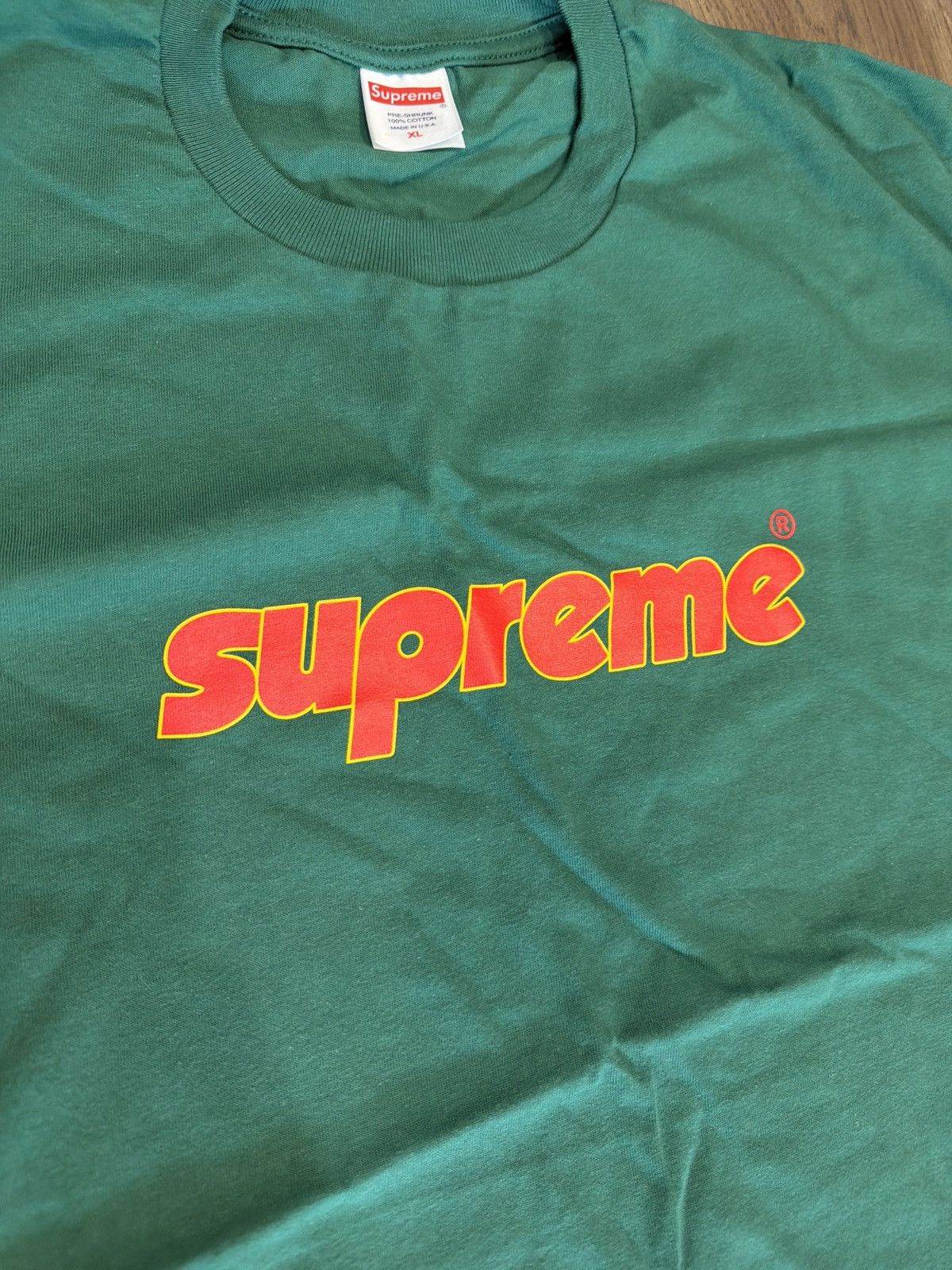 Supreme Supreme Pinline Tee Size US XL / EU 56 / 4 - 3 Thumbnail