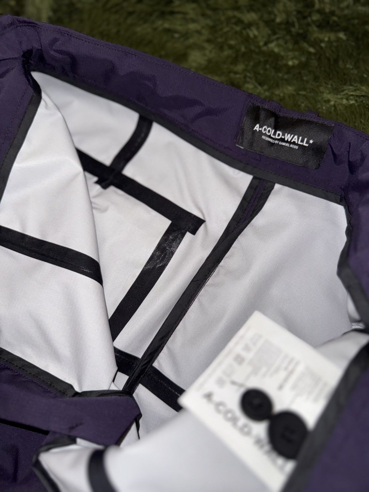 A-COLD-WALL* [50] A-COLD-WALL* Technical Seam-Sealed Pants Purple Size US 34 / EU 50 - 5 Thumbnail