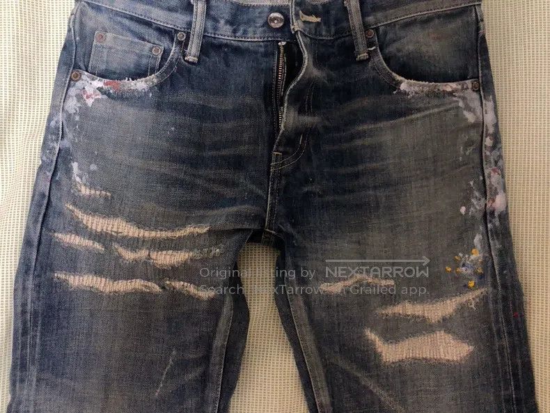 Neighborhood Neighborhood size S 16ss Cut-Out Denim King Size US 27 - 2 Thumbnail